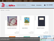 Tablet Screenshot of iris-knihy.sk